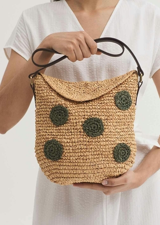 Bandolera Rafia - Imagen 2