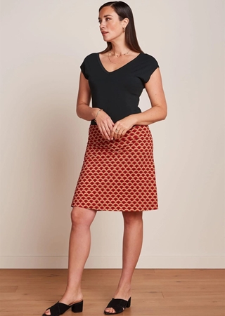 Falda borde touche - Imagen 2