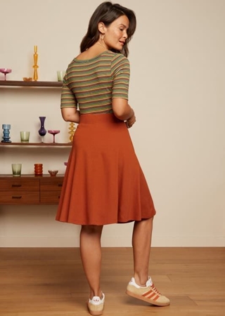 Falda serena milano crepe - Imagen 2