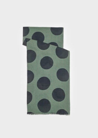 Fular cuadros topos - Imagen 2