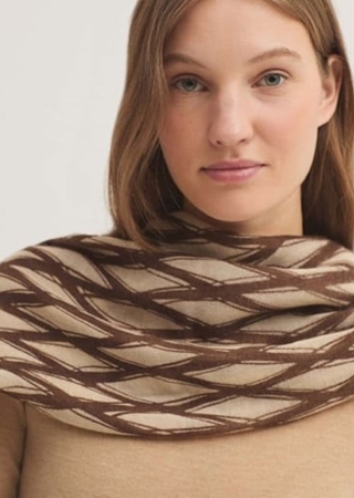 Fular estampado Diamonds - Imagen 1