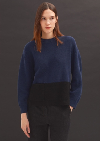 Jersey bicolor manga caída - Imagen 1