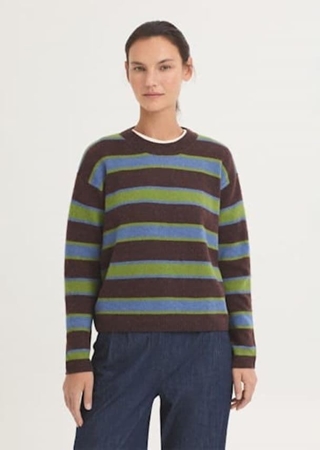 Jersey de lana a rayas - Imagen 1