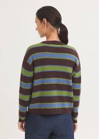 Jersey de lana a rayas - Imagen 2