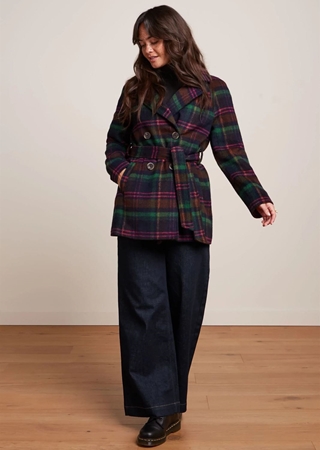 Maura Abrigo Brit Check - Imagen 1