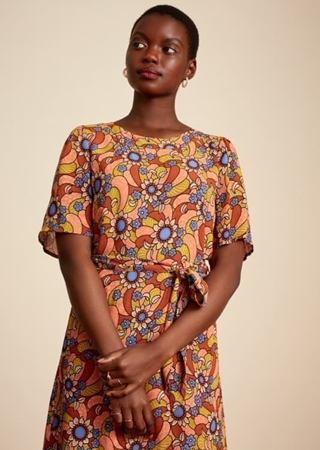 Mia túnic dress mazur vole - Imagen 1