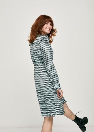 SMILE. VESTIDO RIN TURQUESA - Imagen 2