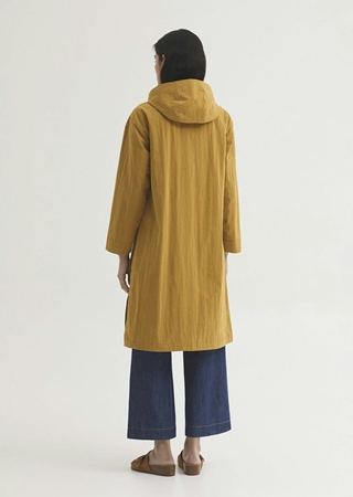 Trench con capucha básico - Imagen 2