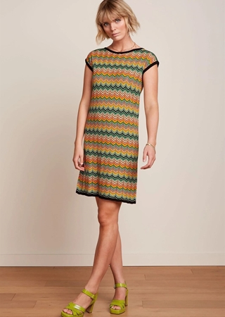 Vestido delfina penny zigzag - Imagen 1