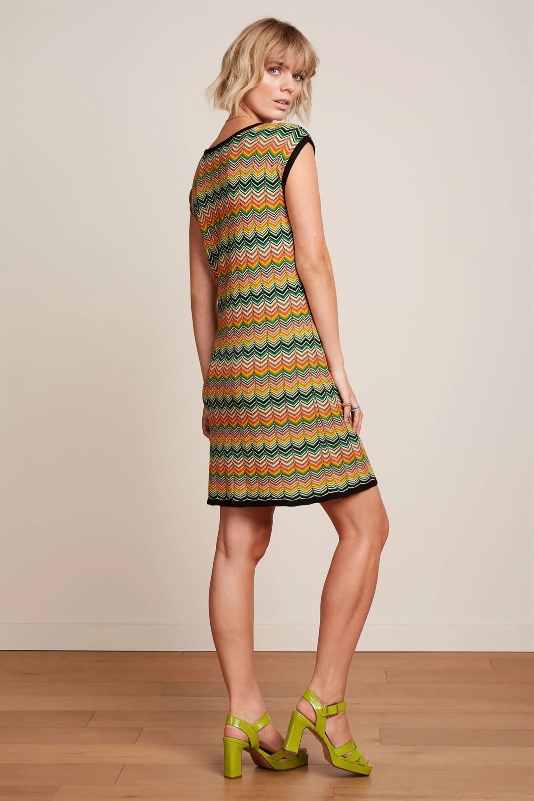 Vestido delfina penny zigzag - Imagen 2