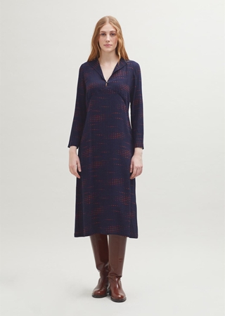 Vestido largo "Scale Dots Print" - Imagen 1